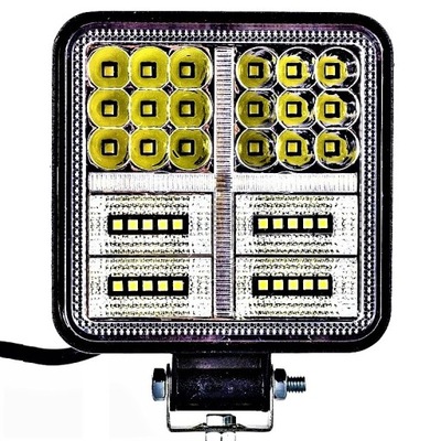 FARO EN FUNCIONAMIENTO DIODO LUMINOSO LED HALÓGENO 177W 12V DE DIODOS LUMINOSOS PANEL ANTINIEBLA LUZ RETROVISOR  