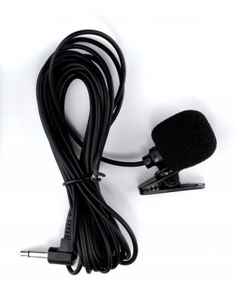 MICROPHONE PRZEWODOWY 3.5M FOR RADIO AUTO ALPINE UTE CDE CDA  