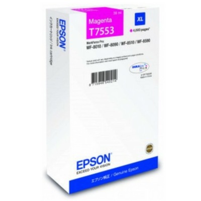 Oryginalny tusz EPSON T7553 C13T755340 Magenta 39 ml