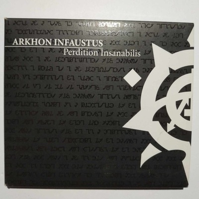 Arkhon Infaustus Perdition Insanabilis CD 1 Press