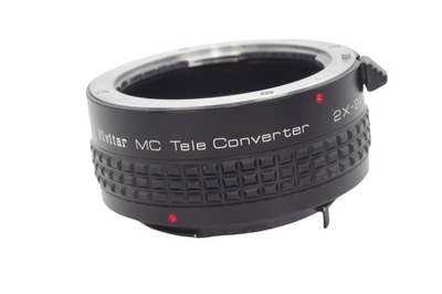 MC VIVITAR TELE CONVERTER 2X-22 -bagnet PK
