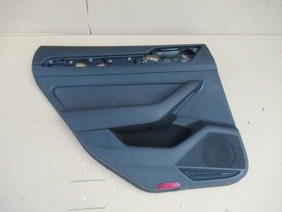 Обшивка обивка дверь левый задняя кожа vw arteon 3g8 фото №1