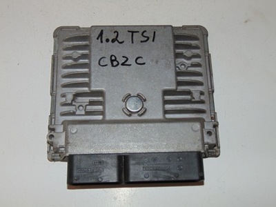 Бортовий комп'ютер двигуна seat ibiza iv tsi 03f906070p фото №1