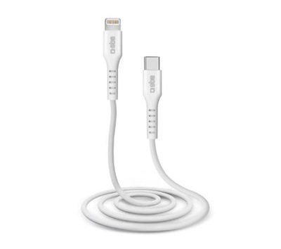 Kabel SBS USB typ C - Apple Lightning 2 m biały