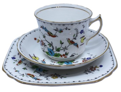 LOOK:) WELLINGTON CHINA FILIŻANKA TRIO VINTAGE 1930+