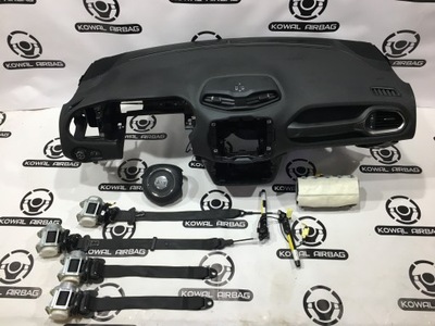 Jeep renegade панель приладів консоль подушка безпеки подушки безпеки ремені фото №1