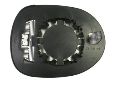 Стекло зеркало левая honda civic viii 05-12 фото №1