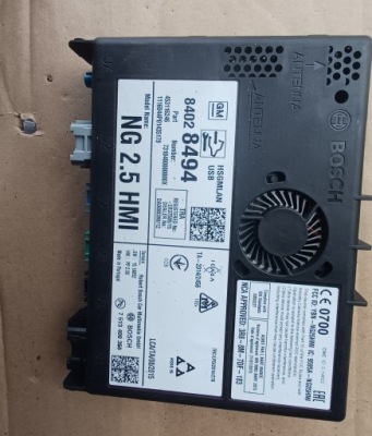 Модуль блок управления навигации opel insignia a рестайлинг  84028494 фото №1