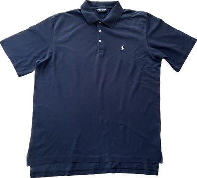 POLO GOLF RALPH LAUREN koszulka męska polo r. L/XL granat