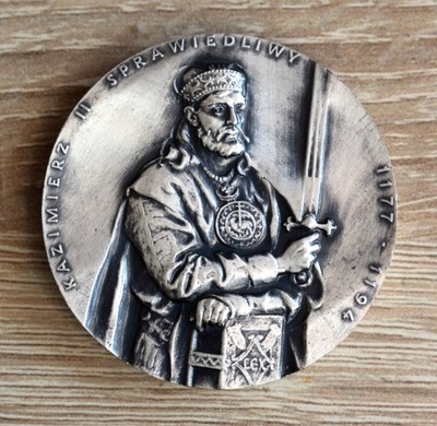 Medal KAZIMIERZ II SPRAWIEDLIWY PTAiN Koszalin