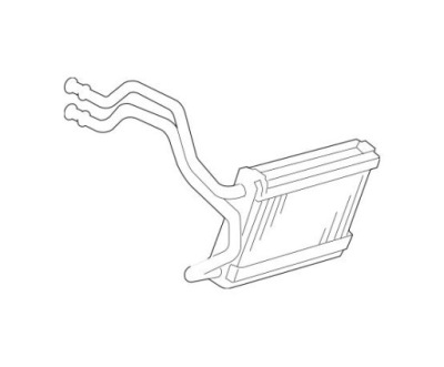 Отопитель do toyota highlander 2008-2010 8710733120 фото №1