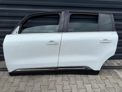 Renault espace v 14-23 двері ліва перед задня колір teqnc білий перламутр фото №1