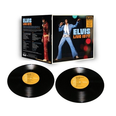 ELVIS PRESLEY Elvis Live 1972 2LP WINYL