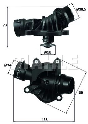 MAHTI23488 TERMOSTATO BMW  