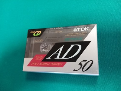 TDK AD 50 Kaseta magnetofonowa