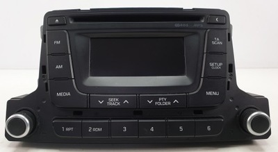 Радио cd mp3 hyundai i10 ii ac100b9ee фото №1