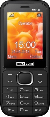 Telefon komórkowy Maxcom MM142 Dual SIM Czarny