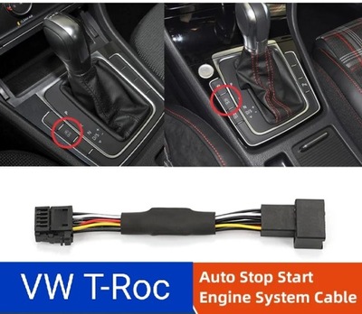 Выключатель эмулятор запуск стоп off vw volkswagen t-roc фото №1