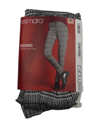 Esmara Jegginsy damskie stretch 40