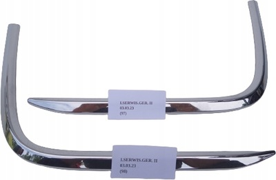 Молдинг рамка протитуманної фари права ліва infiniti q30 фото №1