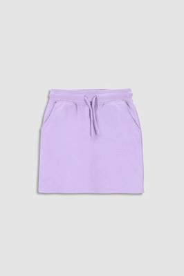 Dziewczęca spódnica dresowa fioletowa 116 Mokida