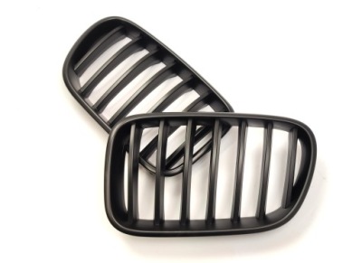 Bmw x3 f25 10- решётки радиатора решётка радиатора решётка радиатора радиатора чёрный mat p+l фото №1