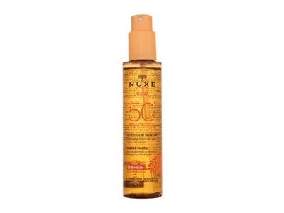 NUXE Sun Tanning Sun Oil SPF50 Olejek Do Opalania Ciała 150ml