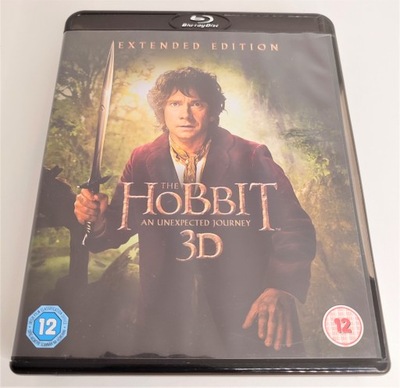 Hobbit: Niezwykła podróż Edycja rozszerzona 2D + 3D Blu-ray