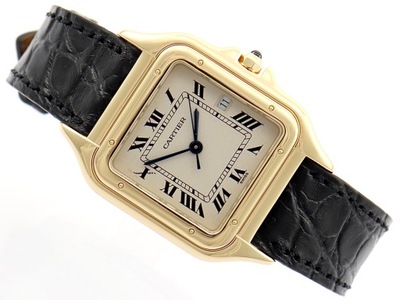 ZEGAREK CARTIER PANTHERE MEDIUM 18K ŻÓŁTE ZŁOTO 28MM KWARCOWY REF. 1060 2