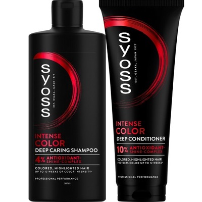 Syoss Color Szampon Intensywna Odżywka do Włosów