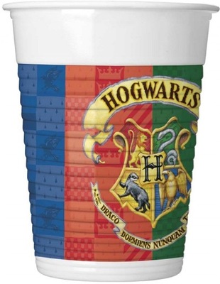 Kubeczki Plastikowe Harry Potter 200 ml 8 szt.