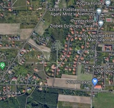 Działka, Niemcz, Osielsko (gm.), 1115 m²