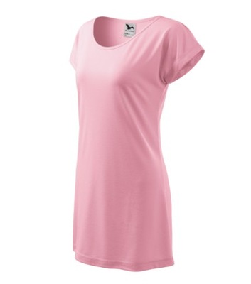 Love koszulka/sukienka damska różowy XL,1233016