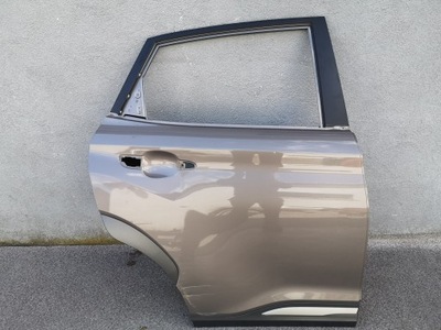 Hyundai kona 2017- двері правий задня задні сірі фото №1