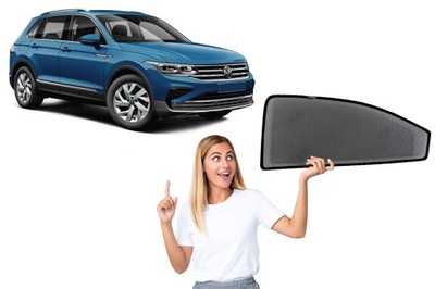 VW TIGUAN II AD1 2016+ 5 PERSONAL CORTINAS ANTISOLAR  