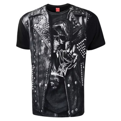 Koszulka męska T-shirt Rockriders Skull Czacha M