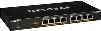 Netgear Przełącznik Switch GS308PP 8xGE PoE