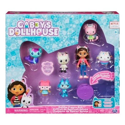 7X Maskotka Koci Domek Gabi Gabby's Dollhouse 25cm PREZENT XMAS