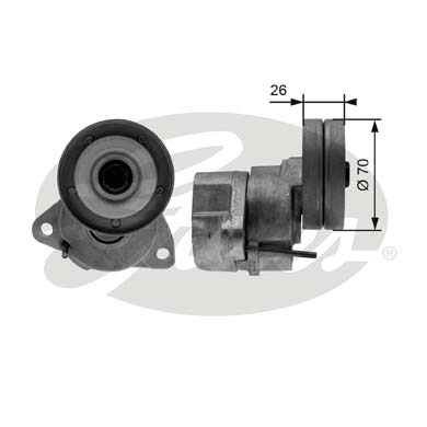 РОЛИК НАТЯЖИТЕЛЬНЫЙ PK GATES T38154