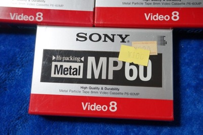 KASETA DO KAMER Video8 SONY Metal P6-60MPd 60 min