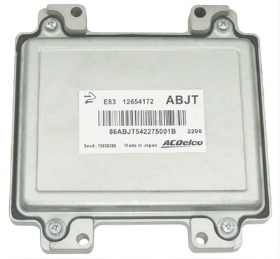 KOMPIUTERIS ECU OPEL ASTRA 1.6 E83 12654172 ABJT 