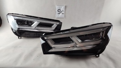 Audi q5 80a full led matrix левый правый лампа фото №1