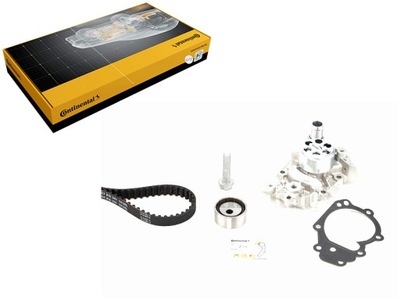 Набор ремень распределительного вала с насос wody nissan kubistar renault clio i фото №1