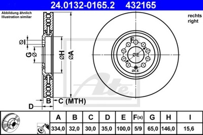 DISCO DE FRENADO 24.0132-0165.2  