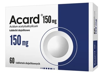 Acard 150 mg, 60 tabletek