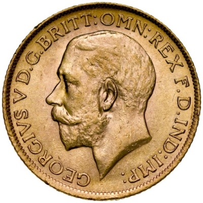 X95. Anglia, Suweren 1915, Georg V, st 1-