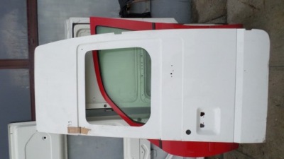 Двері правий задня transit mk7 білий фото №1