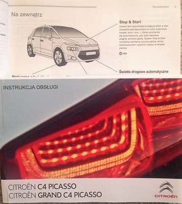 CITROEN C4 PICASSO POLSKA MANUAL MANTENIMIENTO 2013-  