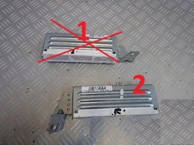 Mercedes s klasa w221 lift правая подушка сиденье сиденье задняя фото №1