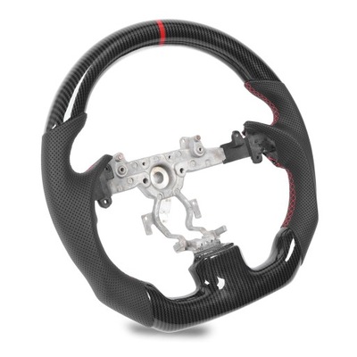 STEERING WHEEL HYDRO DIP WYGLAD FIBERS CARBON STYLOWA ERGONOMICZNA C7  